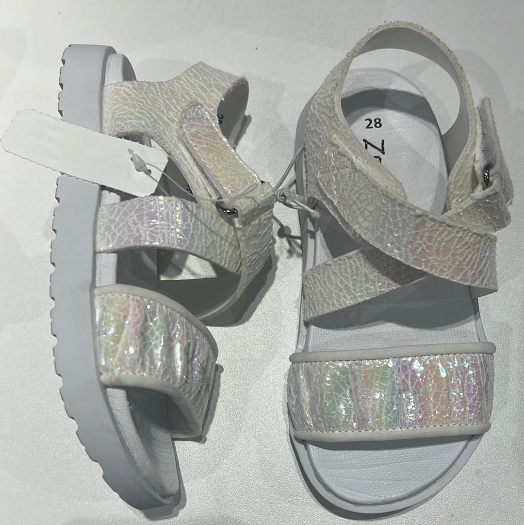 Kid’s Sandals White Pearl