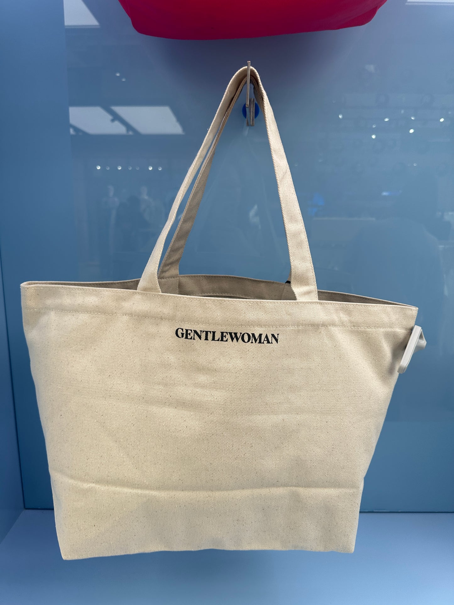 Gentle Woman Big Tote Cream with Pocket