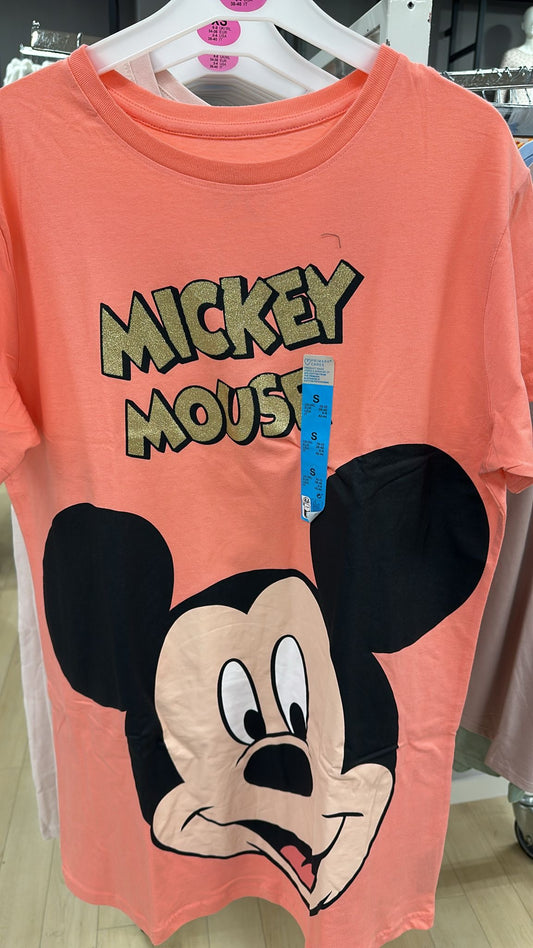Mickey Adult Orange T