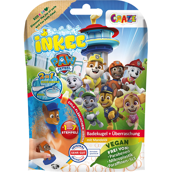 INKEE Paw Petrol Bathbomb