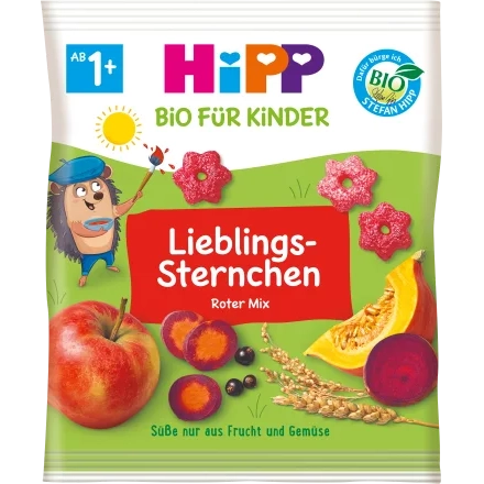 HIPP 1+ Nibble Stars MIX 30g ORGANIC Snacks