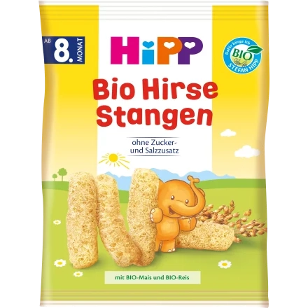 HIPP 8m+ Baby Millet Sticks 30g ORGANIC Snacks