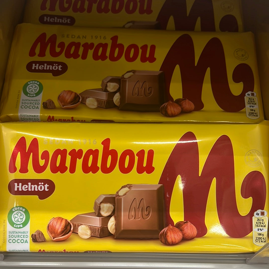 Marabou Milk Chocolate Hazelnut 200g