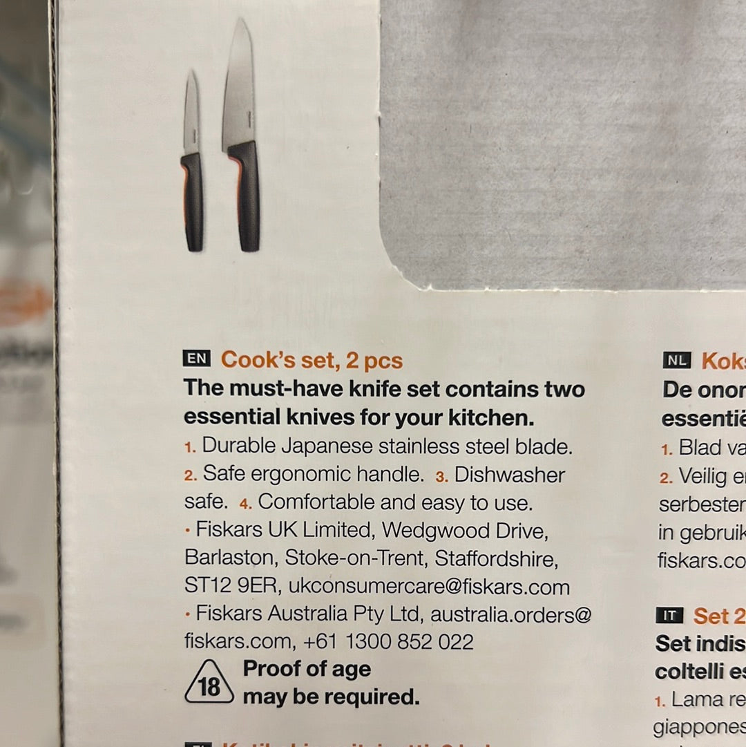 Fiskars Functional Form Cook’s set 2 pieces