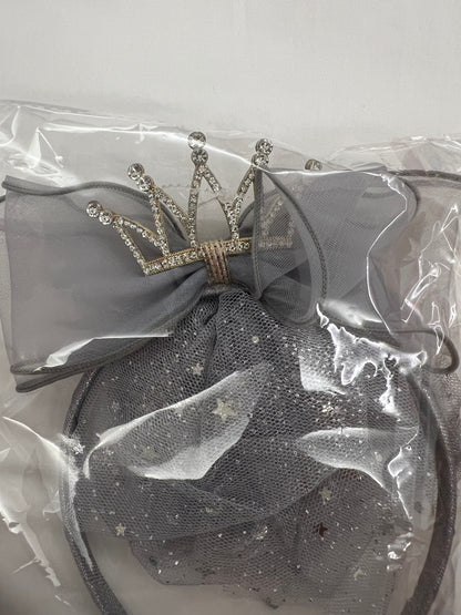 Hair Band Crown Crystals