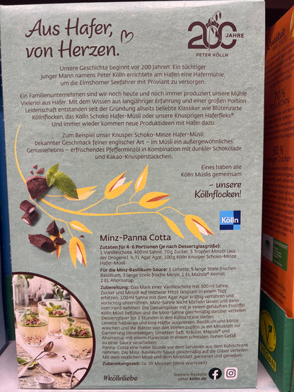 Kölln Knusper Musli - Chocolate Mint 500g