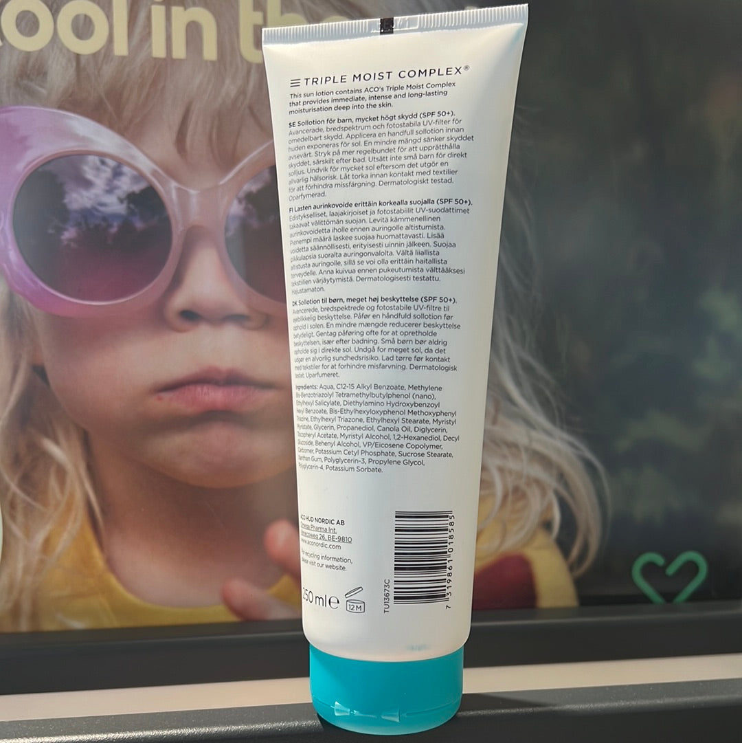 ACO Kids Active Sun Lotion SPF 50, 250ml