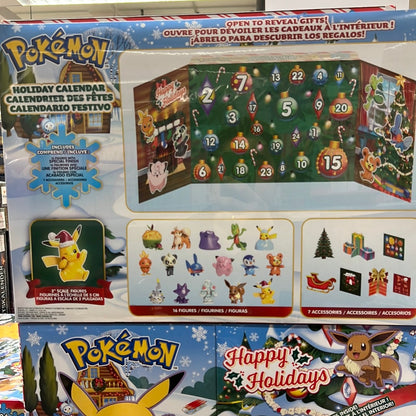 Advent Calendar Pokémon 24 Gifts