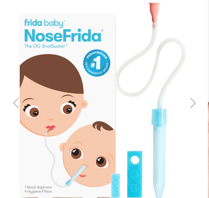 FridaBaby Nosefrida Snotsucker (Free 20’s Filterpack)