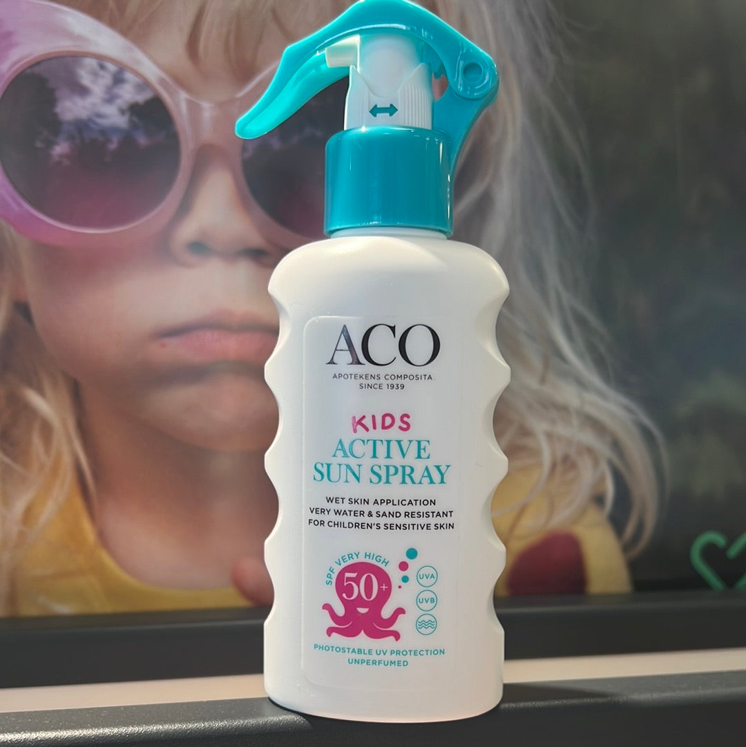 ACO Kids Active Sun Spray SPF 50, 175ml