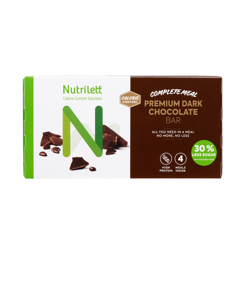 NUTRILETT Meal Replacement Bar Premium Dark Chocolate 4x59g