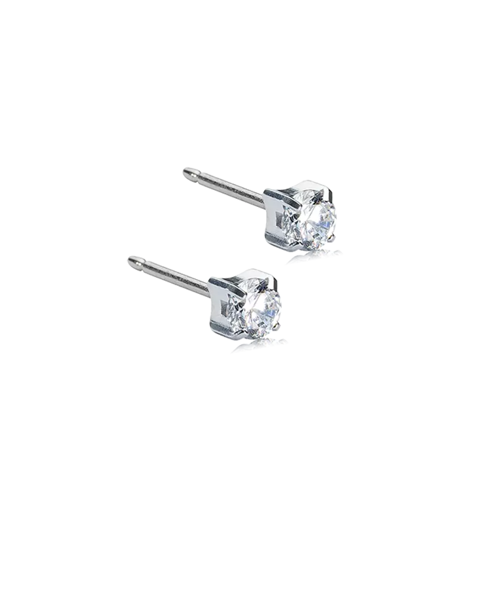 Natural Titanium Tiffany Cubic Zirconia