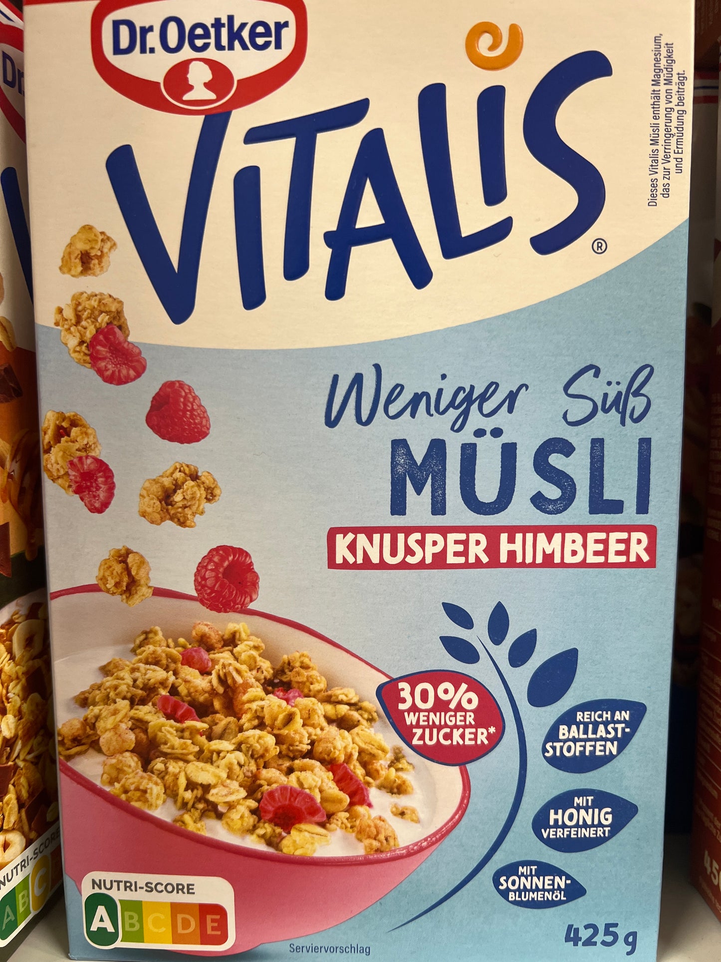 Dr Oetker Musli (Raspberry Crisp) 425g