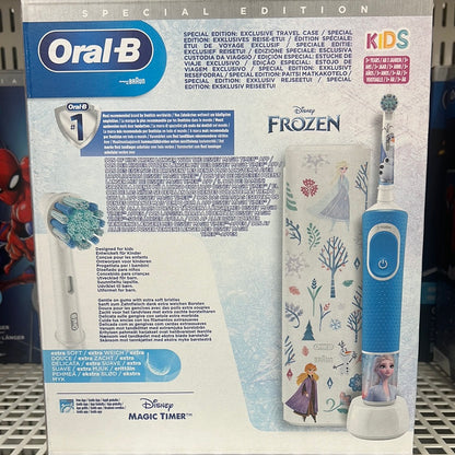 Oral-B Kids Electric Toothbrush (Extra soft) Frozen w/ Travel Case