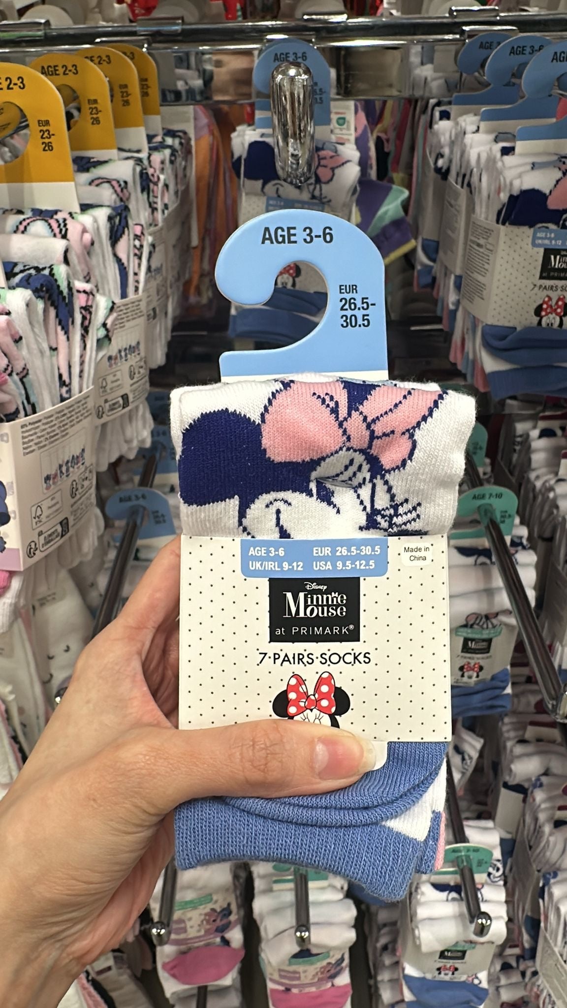 Minnie Mouse Kids 7 pairs MEGA Pack