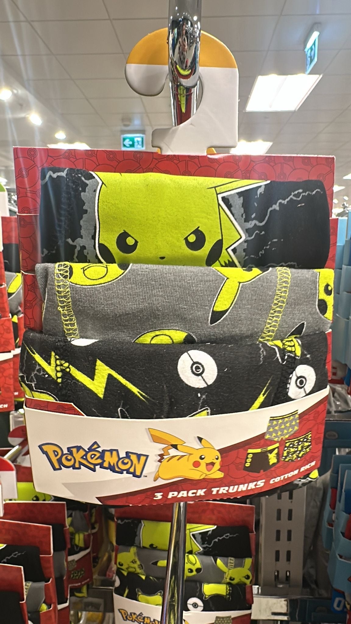 Briefs Trunk Pokémon 3’s