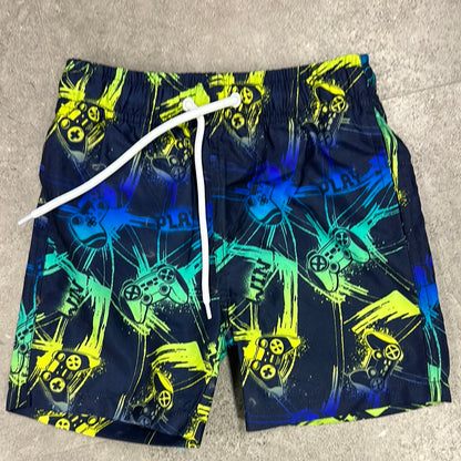 SwimWear Electric Game 100% Polyester w/ Pocket