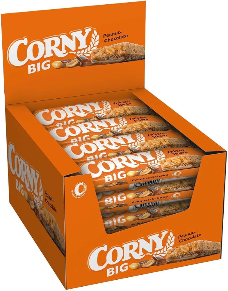 Corny BIG Muesli Peanuts Chocolate 4x50g