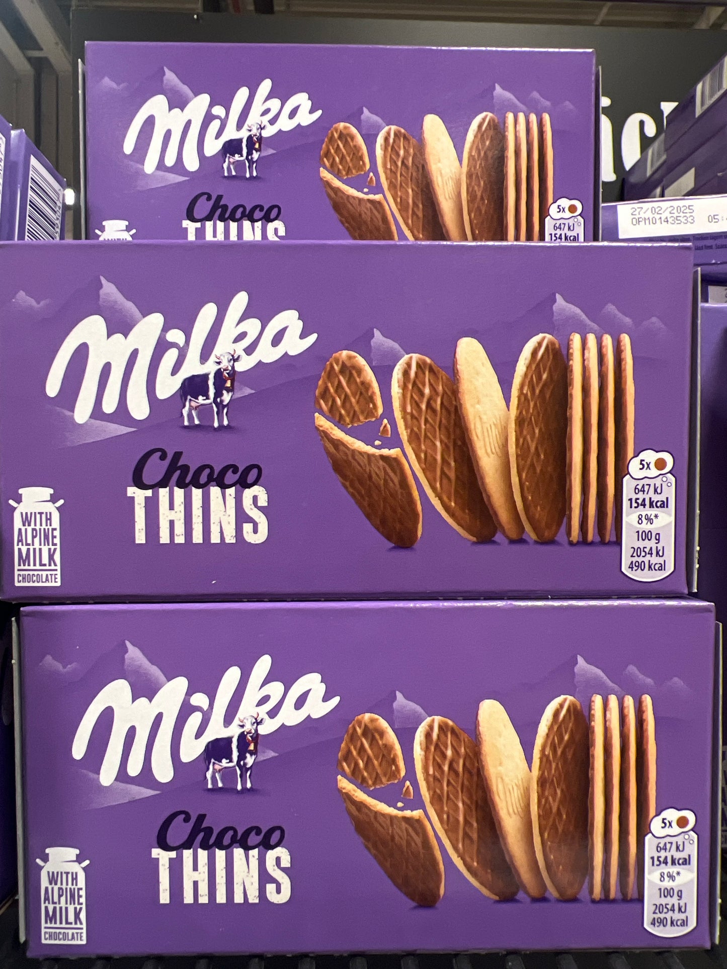 Milka Choco Thins 151g
