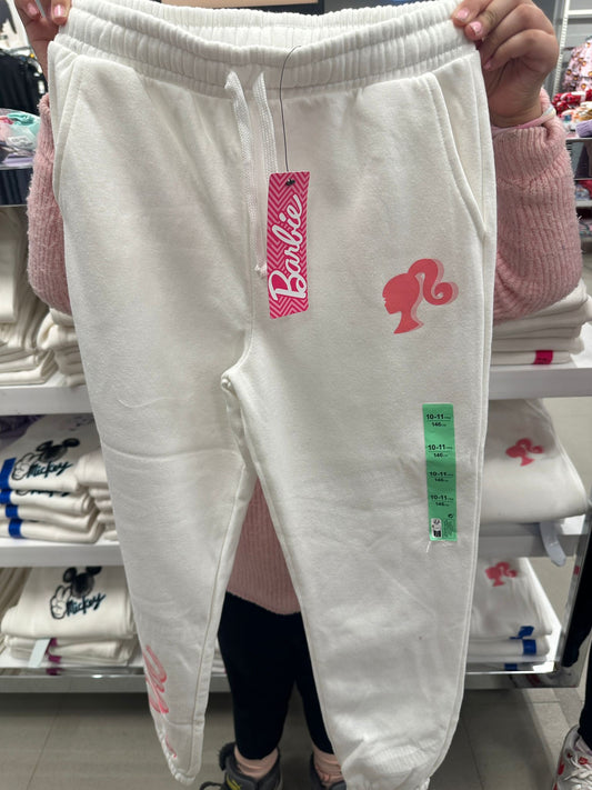 Barbie Sweat Pants Kids White