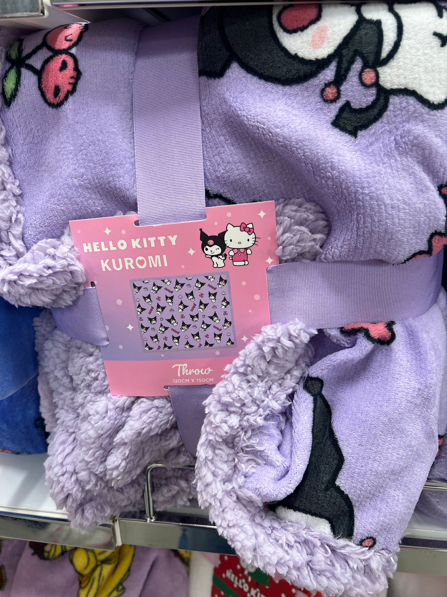 Kuromi Blanket 120cm x 150cm