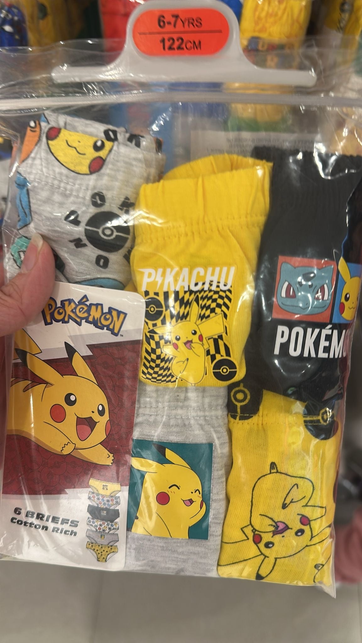 Briefs Pokemon 6’s