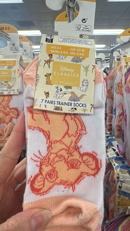 Disney Classic Kids 7 pairs MEGA Pack