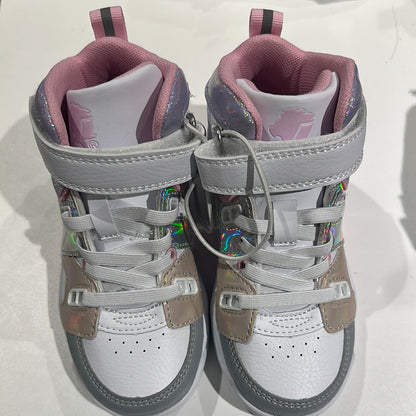 Kid’s Sneakers High-Cut Pink Shimmer