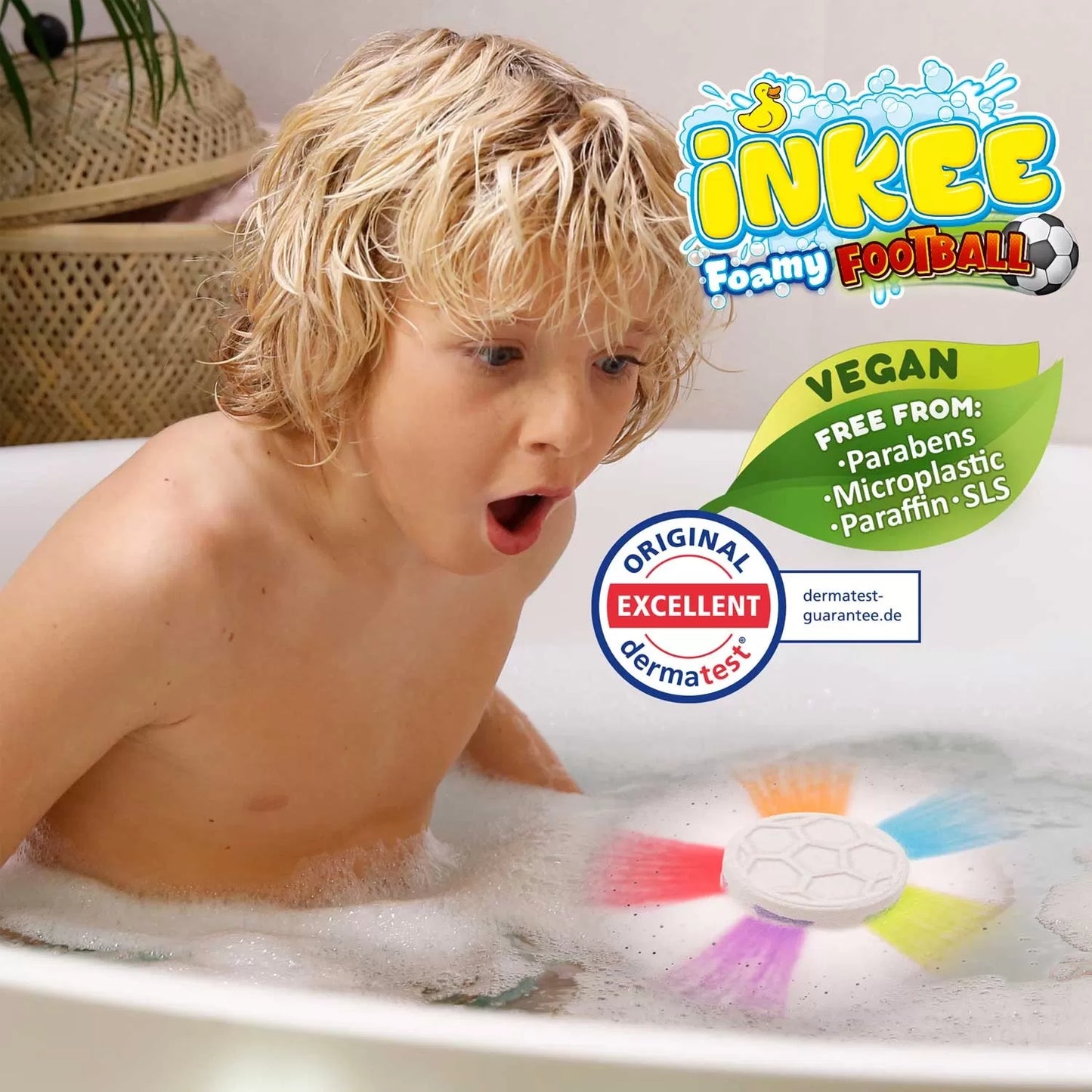 INKEE Foamy Football 2's Bathbomb