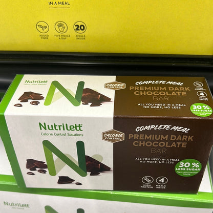 NUTRILETT Meal Replacement Bar Premium Dark Chocolate 4x59g