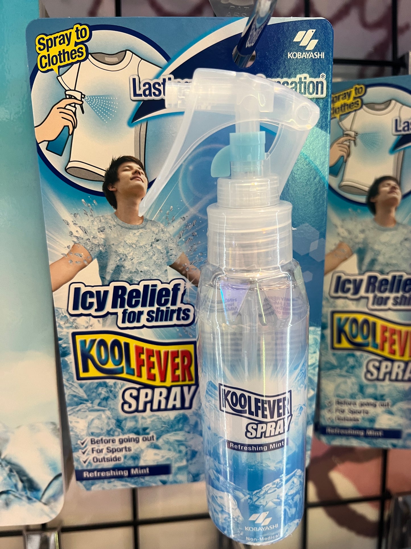 KoolFever Spray Icy Relief for shirts 100ml (See Video)