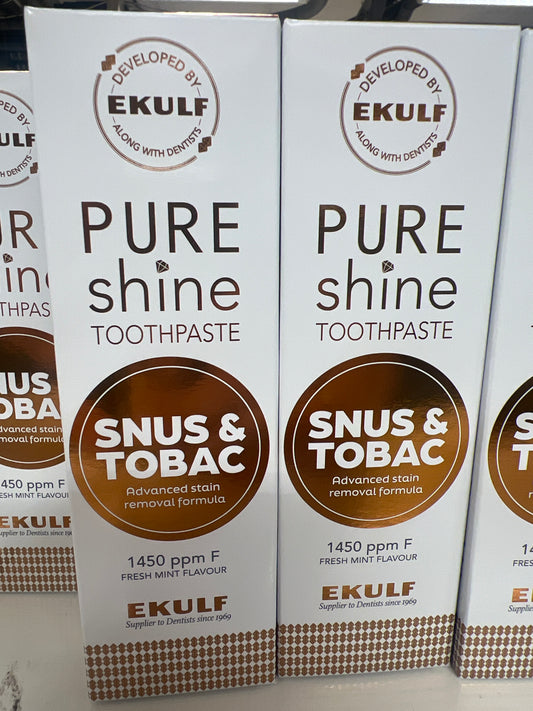 PURE SHINE Whitening Toothpaste (Tabacco Stains) 75ml