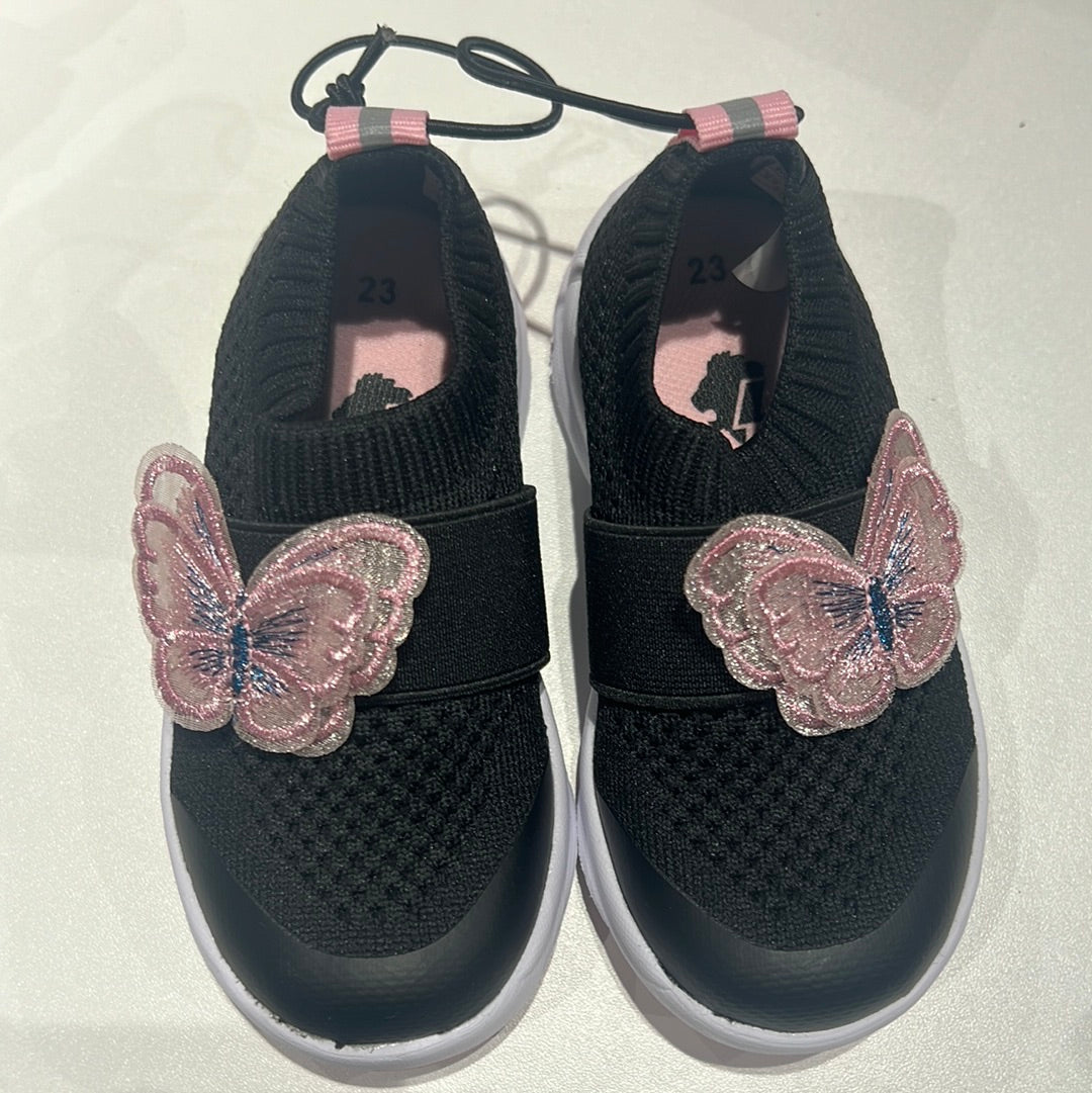 Kid’s Shoes Black Butterfly