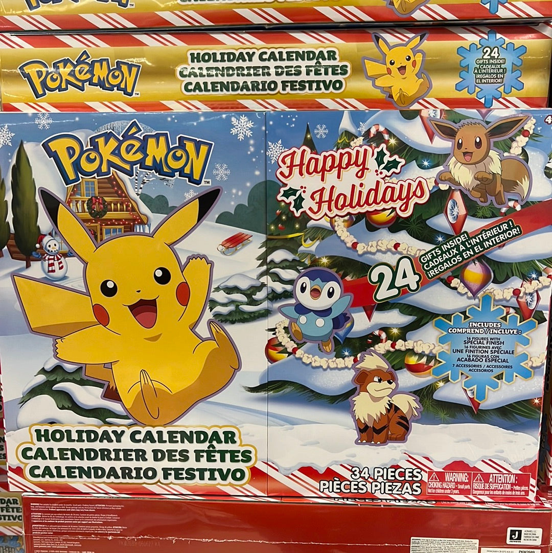 Advent Calendar Pokémon 24 Gifts