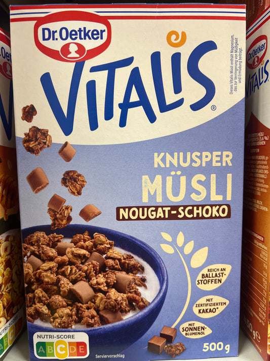 Dr Oetker Musli (Chocolate Nougat) 450g