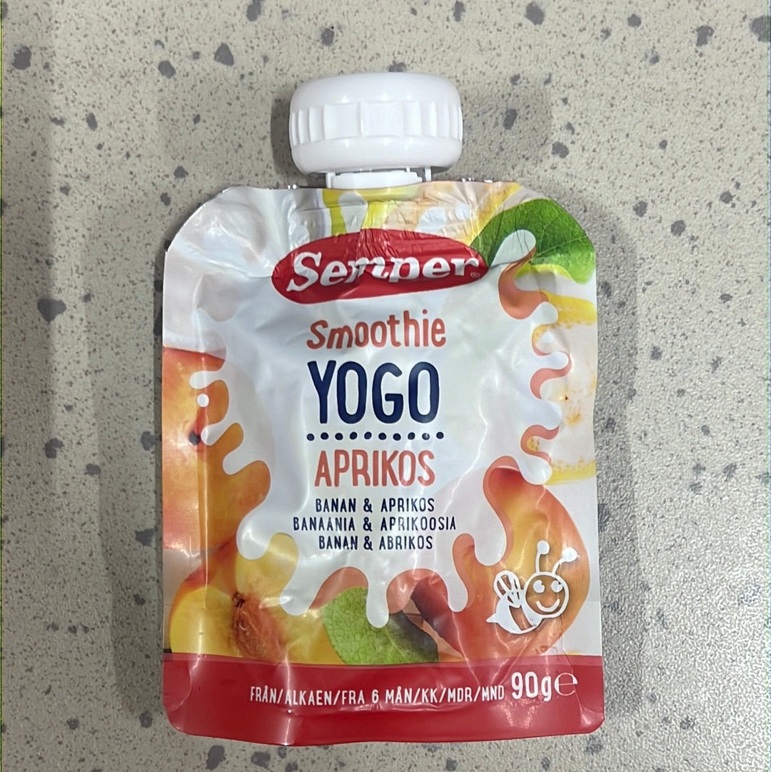 Semper Yoghurt Smoothie Apricot (6m+) 90g