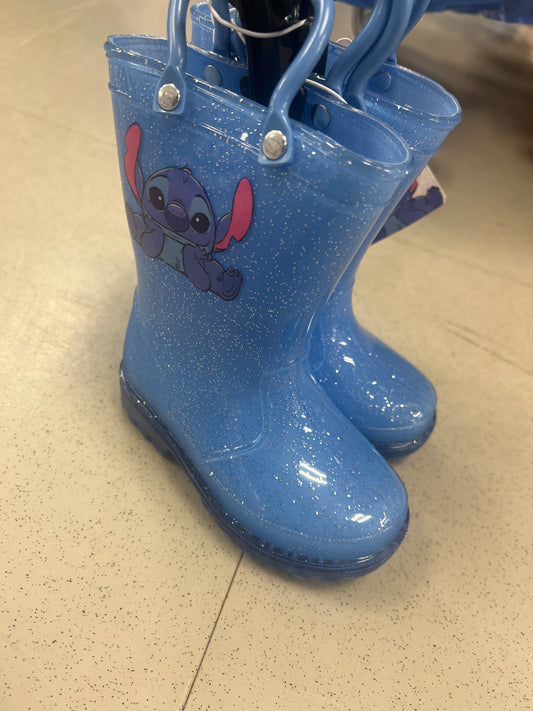 Stitch High-cut Boot Blue (LED)