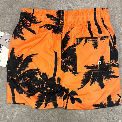 SwimWear Tropical Orange 100% Polyester w/ Pocket