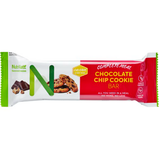 NUTRILETT Meal Replacement Bar Chocolate Chip Cookies 4x59g