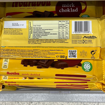 Marabou Dark chocolate 180g