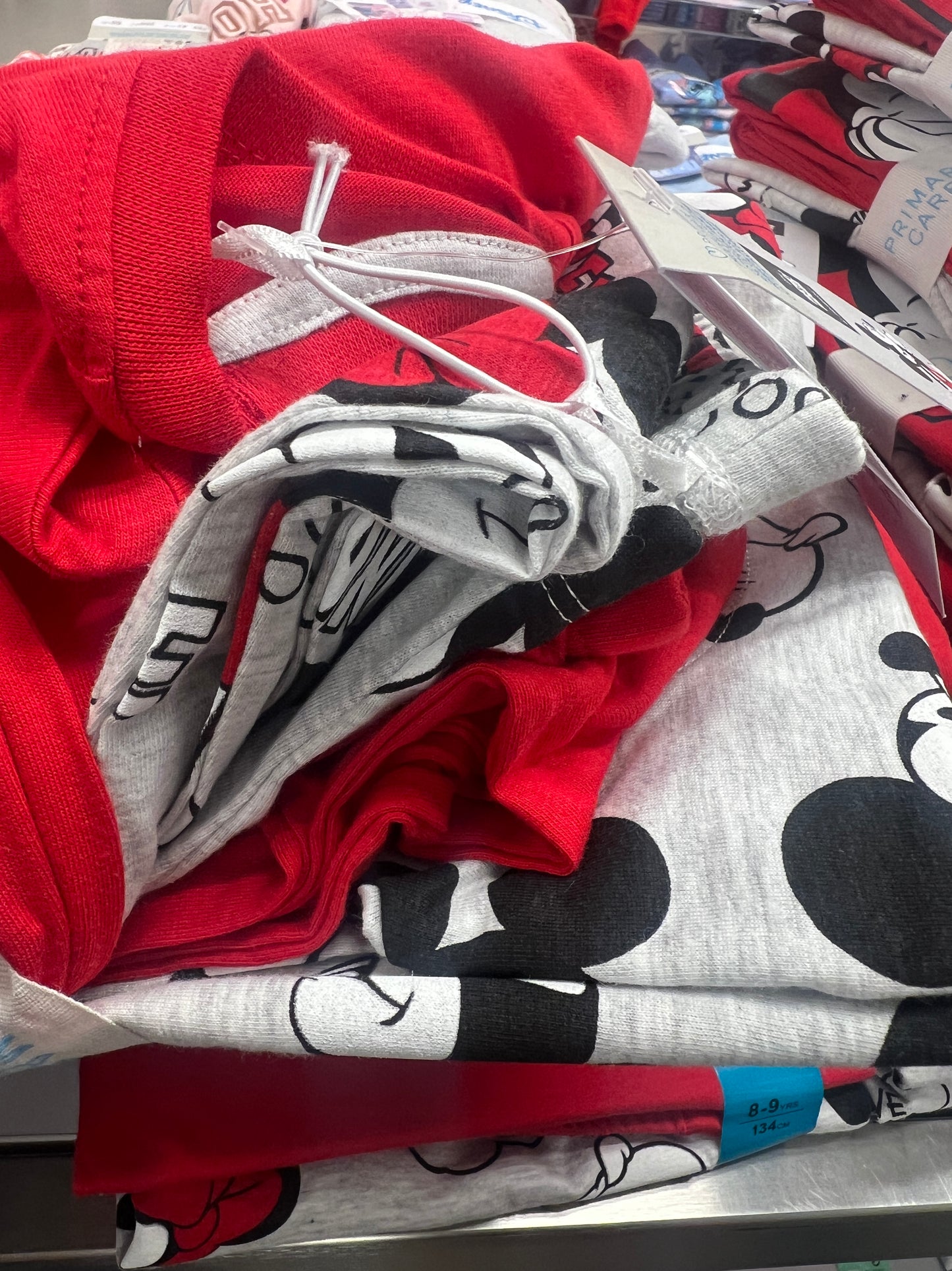 Mickey & Minnie Pajamas 2 Sets Bundle