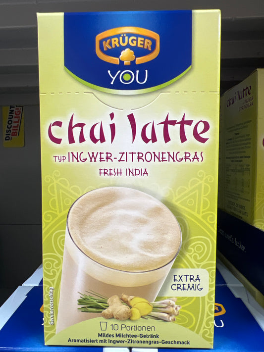 KRUGER Chai Latte (Ginger Lemongrass) 10x25g