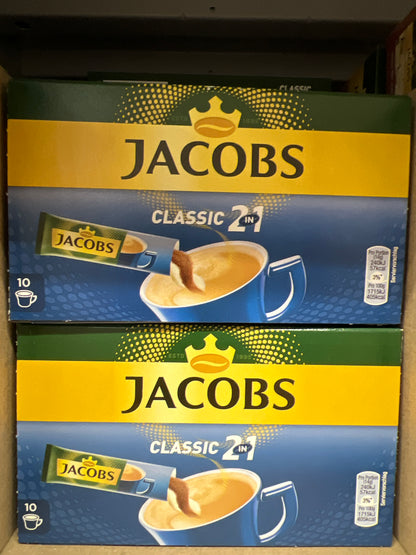 Jacobs Coffee 2in1 10x18g Sticks