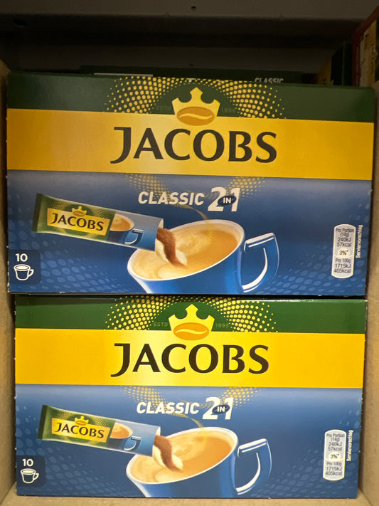 Jacobs Coffee 2in1 10x18g Sticks
