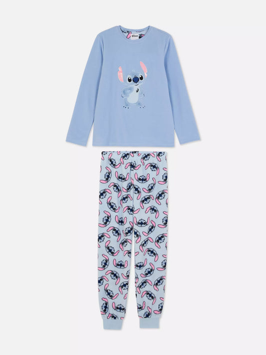 Disney Stitch Pajamas Blue