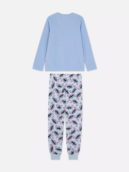 Disney Stitch Pajamas Blue