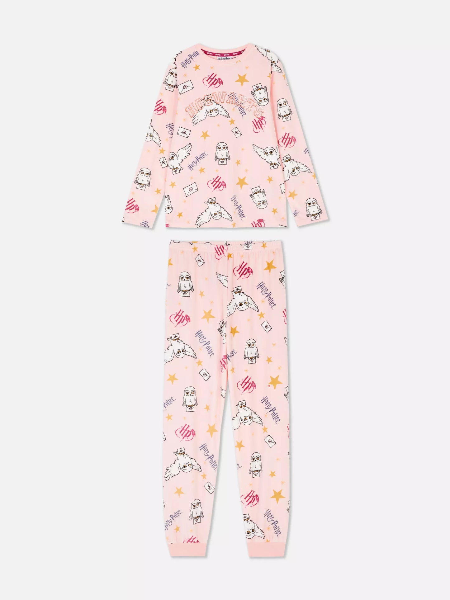 Harry Potter Hedwig Velour Pajamas