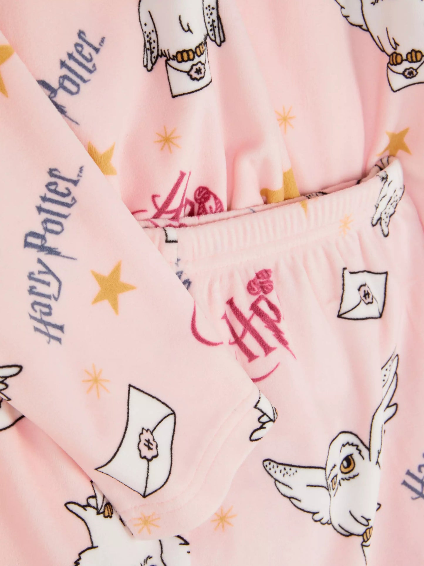 Harry Potter Hedwig Velour Pajamas