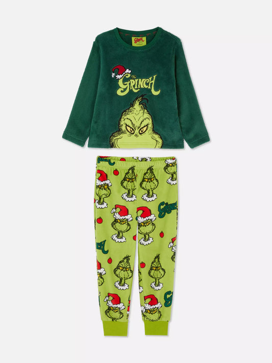 The Grinch Pajamas Green