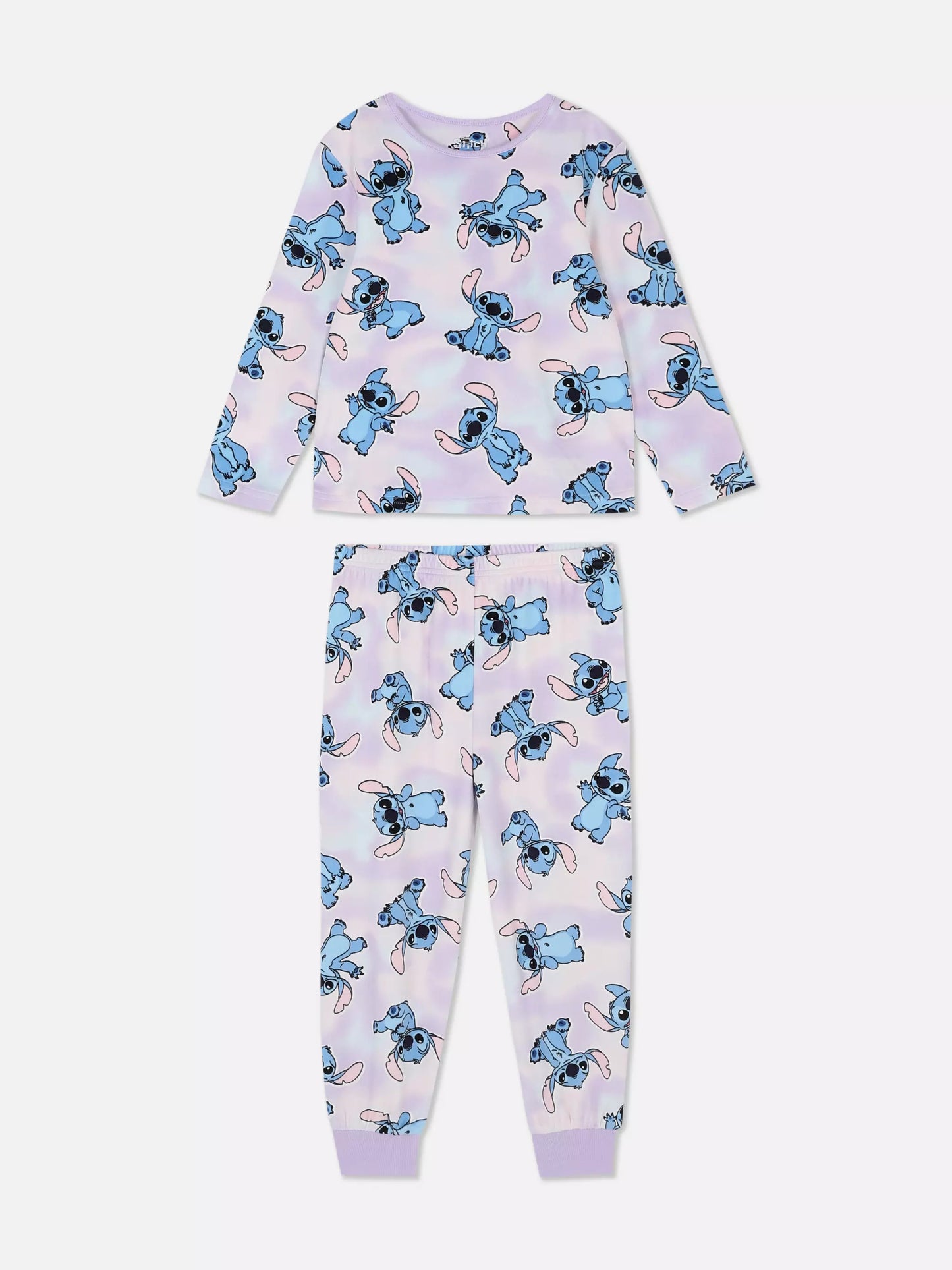 Disney Stitch Pajamas purple